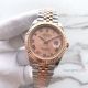 Copy Rolex Datejust II 41mm Pink Gold Roman Face Watch (3)_th.jpg